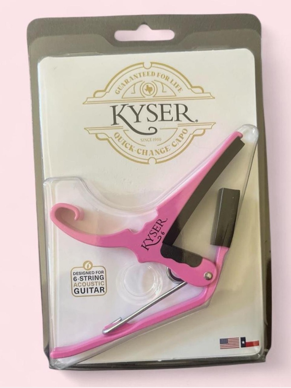 Kyser Quick-Change guitar Capo - 6 string
